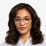 Remi Champagne Gold AcetateEyeglass Frames for Women from EyeBuyDirect