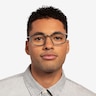 Kairo Teal  Gold AcetateEyeglass Frames for Men from EyeBuyDirect