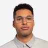 Watson Clear Gray  Silver AcetateEyeglass Frames for Men from EyeBuyDirect