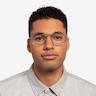 Watson Teal  Gold AcetateEyeglass Frames for Men from EyeBuyDirect