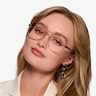 Romina Gold AcetateEyeglass Frames for Women from EyeBuyDirect