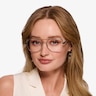 Romina Silver AcetateEyeglass Frames for Women from EyeBuyDirect