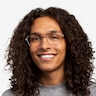 Colton Silver, Clear Blue & Tortoise AcetateEyeglass Frames for Men from EyeBuyDirect