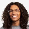 Colton Gold, Clear & Tortoise AcetateEyeglass Frames for Men from EyeBuyDirect