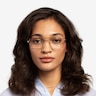 Colton Gold, Clear & Tortoise AcetateEyeglass Frames for Women from EyeBuyDirect