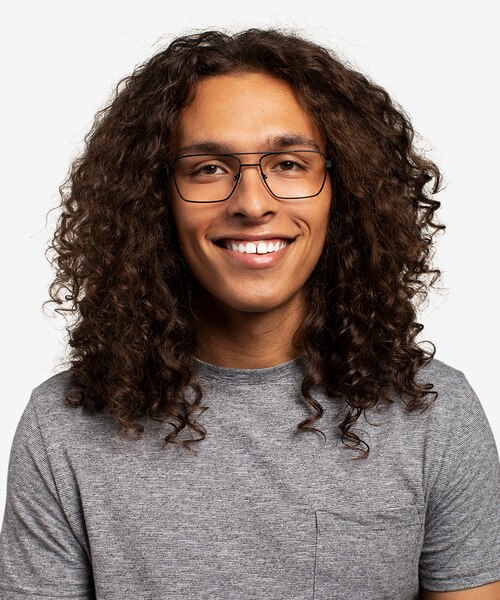 Colton Black & Tortoise AcetateEyeglass Frames for Men from EyeBuyDirect