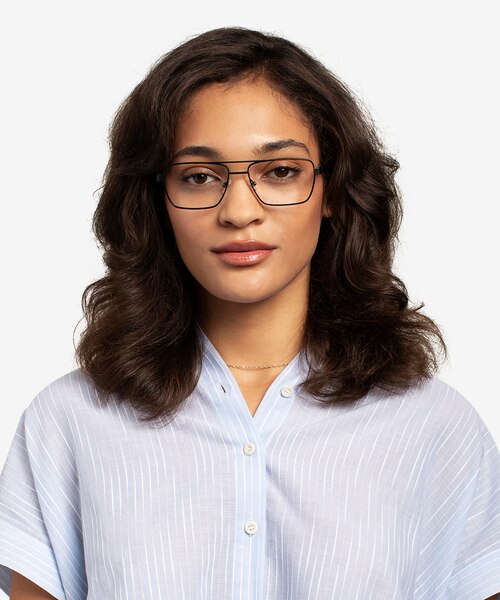 Colton Black & Tortoise AcetateEyeglass Frames for Women from EyeBuyDirect