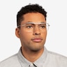 Dynamo Clear & Gold Acetate-metalEyeglass Frames for Men from EyeBuyDirect