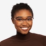 Dona Floral & Rose Gold Acetate-metalEyeglass Frames for Women from EyeBuyDirect