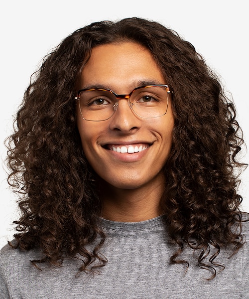 Further Tortoise & Gold Acetate, MetalEyeglass Frames for Men from EyeBuyDirect