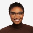 Sophisticated Ivory Tortoise & Silver Acetate, MetalEyeglass Frames for Women from EyeBuyDirect