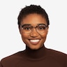 Sophisticated Ivory Tortoise & Silver Acetate-metalEyeglass Frames for Women from EyeBuyDirect