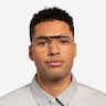 Mission Tortoise & Silver Acetate-metalEyeglass Frames for Men from EyeBuyDirect