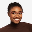Gala Raspberry & Gold Acetate, MetalEyeglass Frames for Women from EyeBuyDirect