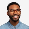 Souvenir Orange AcetateEyeglass Frames for Men from EyeBuyDirect