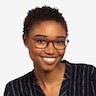 Idea Matte Red PlasticEyeglass Frames for Women from EyeBuyDirect