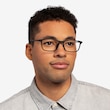 Rebus Matte Green MetalEyeglass Frames for Men from EyeBuyDirect