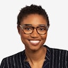 Trenta Tortoise Gold AcetateEyeglass Frames for Women from EyeBuyDirect