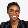 Trenta Black Gold AcétateMontures de lunettes de vue pour Femmes d'EyeBuyDirect