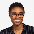 Trenta Burgundy Gold AcetateEyeglass Frames for Women from EyeBuyDirect