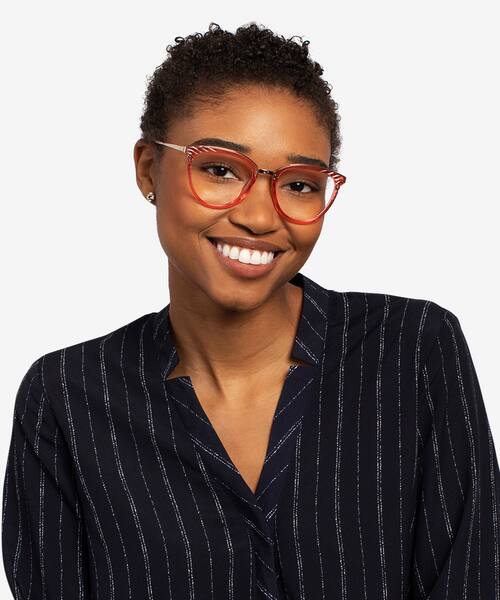 Clear Pink Momentous -  Acétate Lunettes de vue