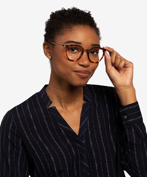 Momentous Tortoise AcetateEyeglass Frames for Women from EyeBuyDirect