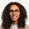 Grande Black Gold AcetateEyeglass Frames for Men from EyeBuyDirect