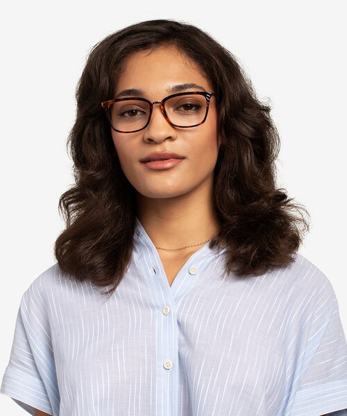 Grande Tortoise Gold AcetateEyeglass Frames for Women from EyeBuyDirect