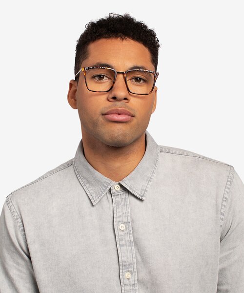 Metaphor Tortoise AcetateEyeglass Frames for Men from EyeBuyDirect
