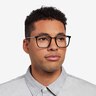 Metaphor Black AcetateEyeglass Frames for Men from EyeBuyDirect