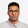 Volume Dark Tortoise AcetateEyeglass Frames for Men from EyeBuyDirect