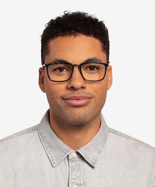 Volume Dark Tortoise AcetateEyeglass Frames for Men from EyeBuyDirect