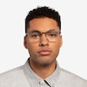 Volume Clear AcetateEyeglass Frames for Men from EyeBuyDirect