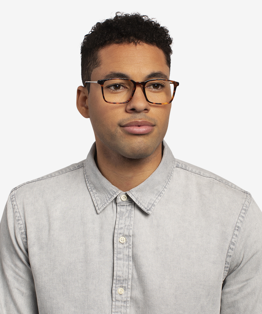 Similar Rectangle Tortoise Glasses for Men | Eyebuydirect Canada