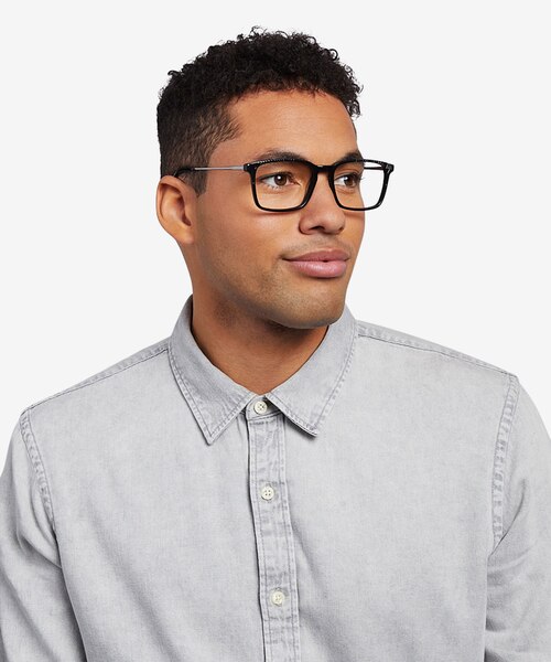 Similar Black AcetateEyeglass Frames for Men from EyeBuyDirect