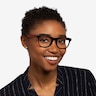 Tongass Black & Red Wood AcetateEyeglass Frames for Women from EyeBuyDirect