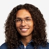 Matt Silver Blue AcetateEyeglass Frames for Men from EyeBuyDirect