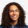 San Diego Clear Silver AcetateEyeglass Frames for Men from EyeBuyDirect