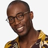 Carmelo Black Gold AcetateEyeglass Frames for Men from EyeBuyDirect