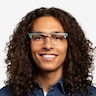 Byron Blue Silver AcetateEyeglass Frames for Men from EyeBuyDirect