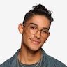 Otaku Tortoise Red Copper AcetateEyeglass Frames for Men from EyeBuyDirect