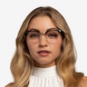 Nichibotsu Tortoise Gold AcetateEyeglass Frames for Women from EyeBuyDirect