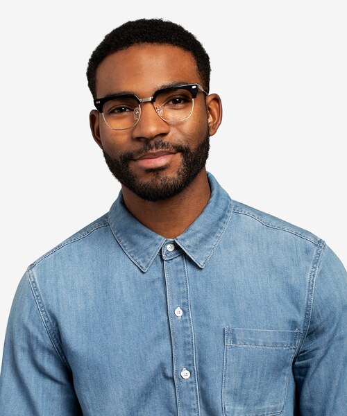 Nichibotsu Black Gold AcetateEyeglass Frames for Men from EyeBuyDirect