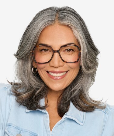 Tortoise Ellipse -  Acetate Eyeglasses