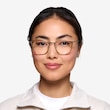 Moving Clear Yellow Gold AcetateEyeglass Frames for Women from EyeBuyDirect