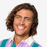 Midland Clear Purple Gold AcetateEyeglass Frames for Men from EyeBuyDirect