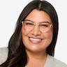 Midland Clear Purple Gold AcetateEyeglass Frames for Women from EyeBuyDirect