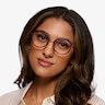 Lonsdale Clear Purple Light Gold AcetateEyeglass Frames for Women from EyeBuyDirect