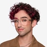 Rustic Clear AcetateEyeglass Frames for Men from EyeBuyDirect