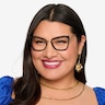 Jacqueline Black Gold AcetateEyeglass Frames for Women from EyeBuyDirect